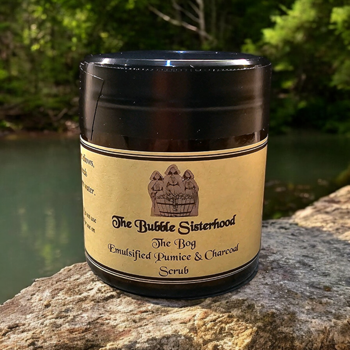 The Bog - Handmade Charcoal Body Scrub for Deep Cleaning