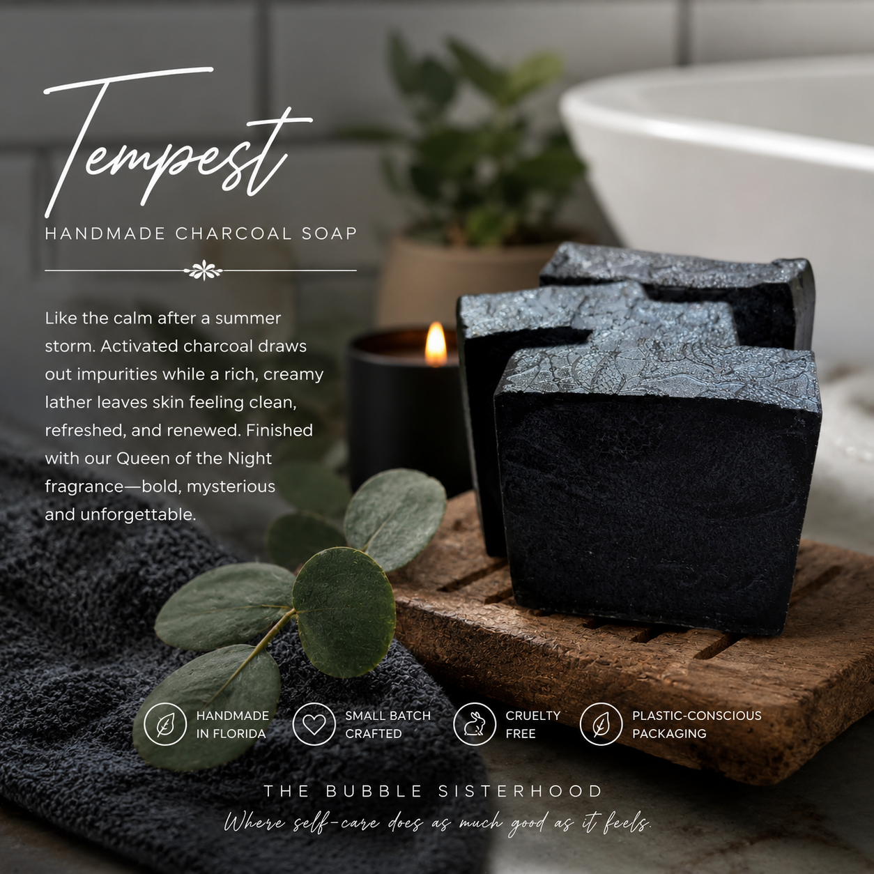 Tempest - Handmade Charcoal Soap